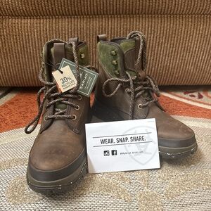 Ariat Brown and Olive Women’s/Men’s Waterproof Work Boots